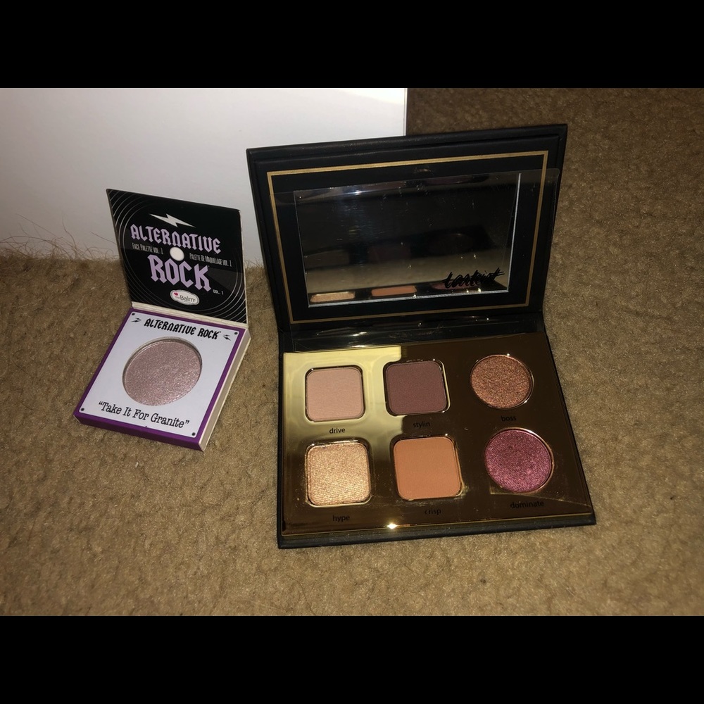 Tarte and alternative rock eyeshadow